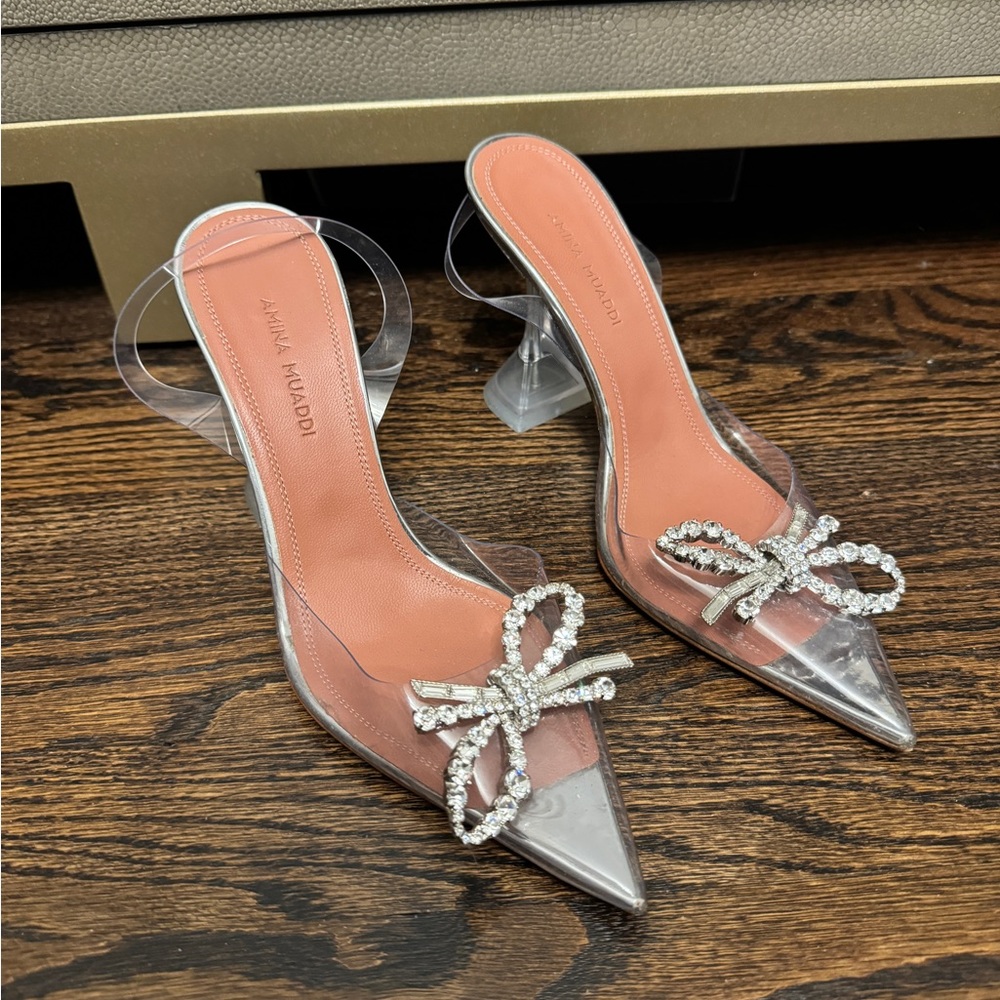 Amina Muaddi Rosie Pumps